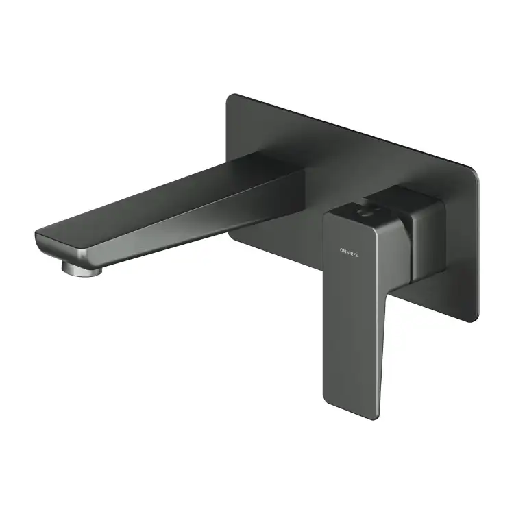 Omnires Parma bateria umywalkowa podtynkowa grafit PM7415GR