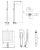 Omnires Parma system prysznicowy natynkowy grafit  PM7444GR