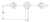 Omnires Art Deco bateria umywalkowa 3-otworowa Chrom : AD5114CR