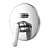 Omnires Art Deco system prysznicowy podtynkowy Chrom SYSAD25CR