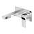 Omnires SLIDE bateria umywalkowa ścienna chrom  SL7715CR