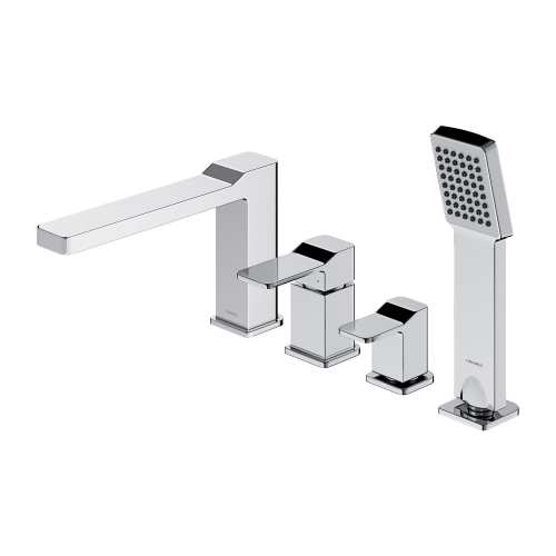 Omnires SIDE bateria wannowa 4-otw. chrom SL7732CR