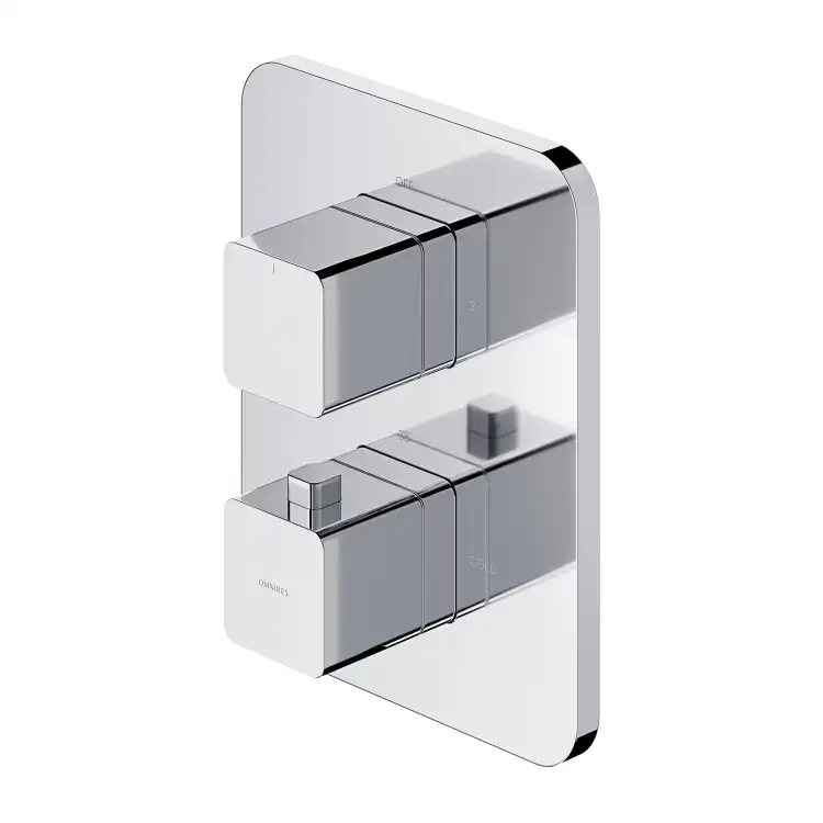 Omnires SLIDE system termostatyczny prysznicowy chrom SYSSL11CR