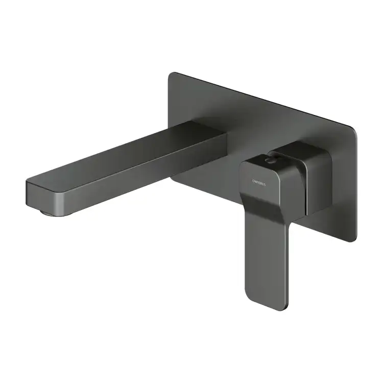 Omnires SLIDE bateria umywalkowa ścienna grafit SL7715GR