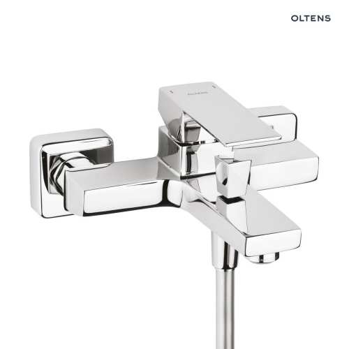 Oltens GOTA bateria wannowa ścienna chrom 34001100