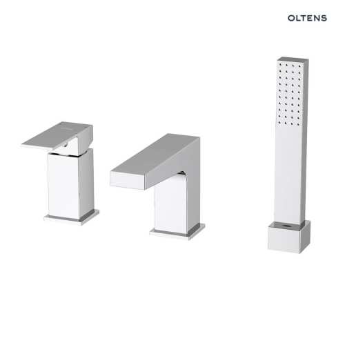 Oltens GOTA bateria wannowa 3-otworowa chrom 34201100