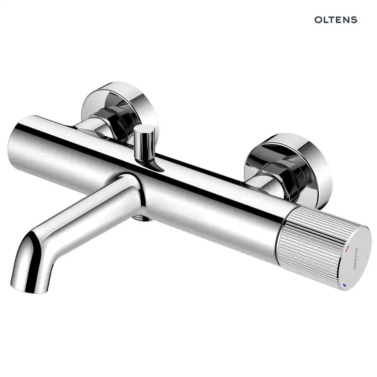 Oltens HAMNES bateria wannowa ścienna chrom 34005100