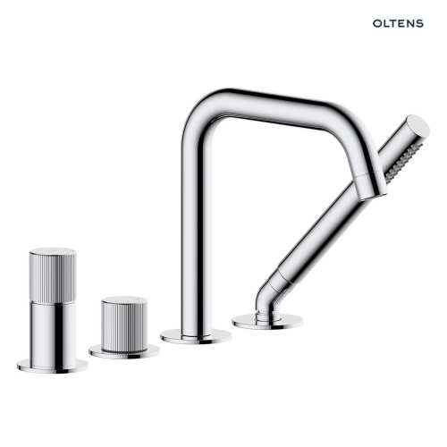 Oltens HAMNES bateria wannowa 4-otworowa chrom 34202100