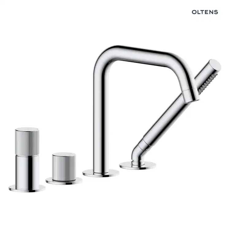 Oltens HAMNES bateria wannowa 4-otworowa chrom 34202100