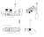 Oltens HAMNES bateria wannowa podtynkowa 4-otworowa chrom 34107100