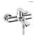 Oltens JOG bateria wannowa ścienna chrom 34003100