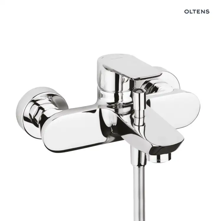 Oltens VERNAL bateria wannowa ścienna chrom 34004100