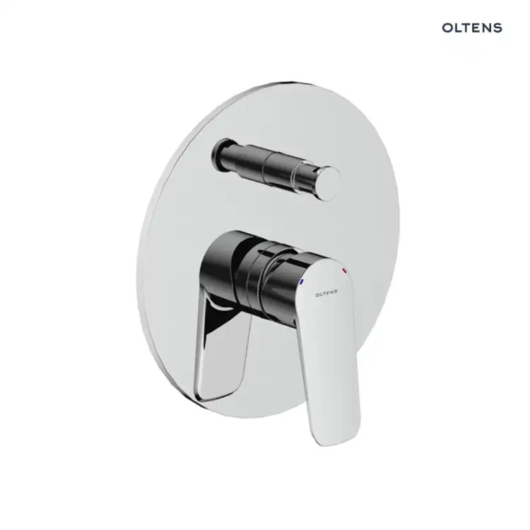 Oltens VERNAL bateria wannowo-prysznicowa podtynkowa chrom 34004100