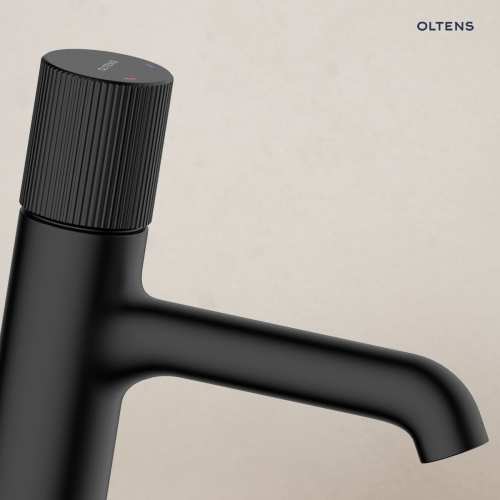Oltens HAMNES bateria umywalkowa czarny mat 32202300