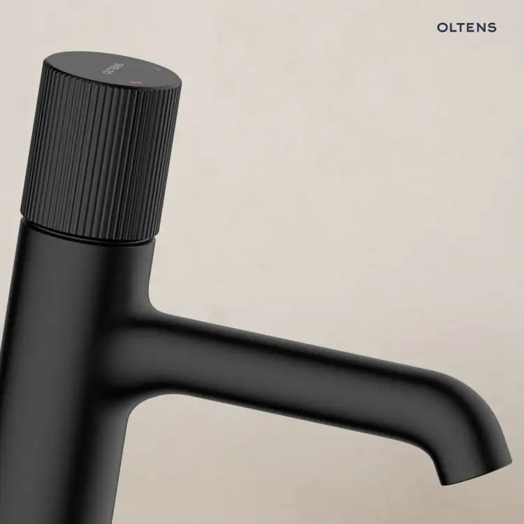 Oltens HAMNES bateria umywalkowa czarny mat 32202300