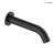 Oltens MOLLE wylewka wannowa czarny mat 39100300