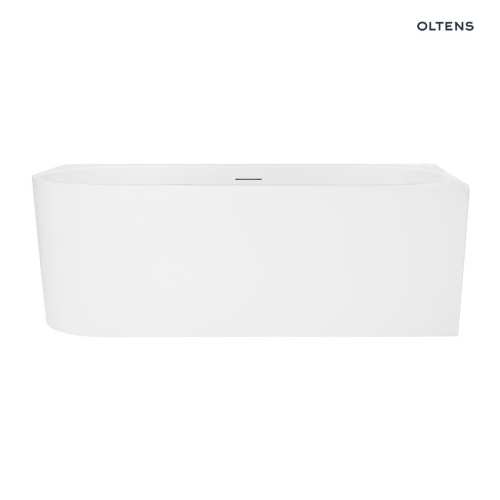 Oltens DELVA wanna wolnostojąca narożna 170x80 cm Prawa biała 11001000
