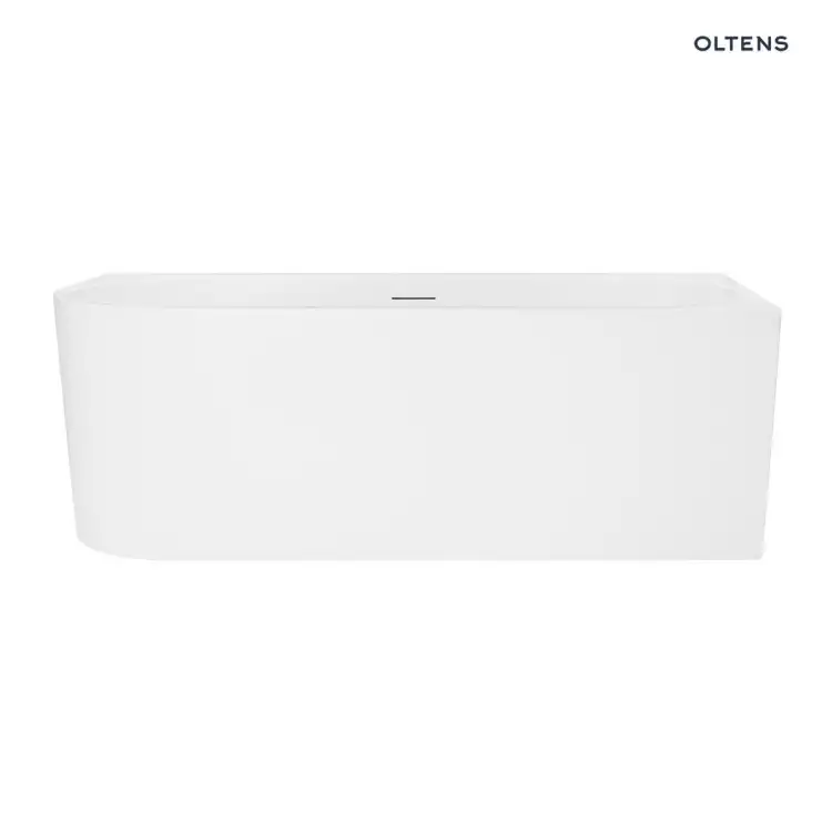 Oltens DELVA wanna wolnostojąca narożna 170x80 cm Prawa biała 11001000