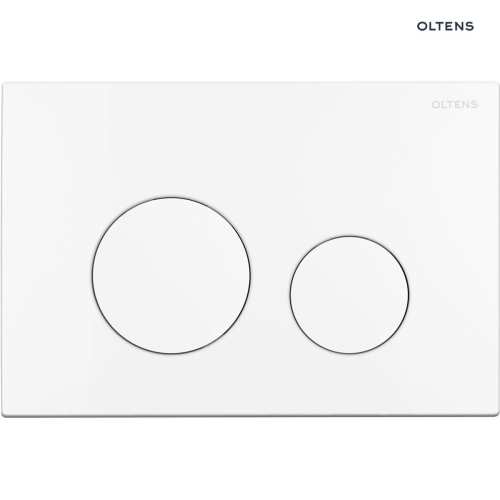 Oltens LULE przycisk spłukujący do WC biały 57102000