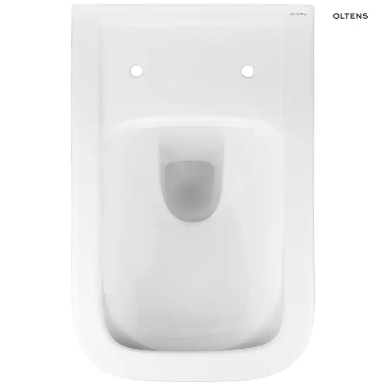 Oltens RIBBE miska WC wisząca PureRim z deską wolnoopadającą biała 42010000
