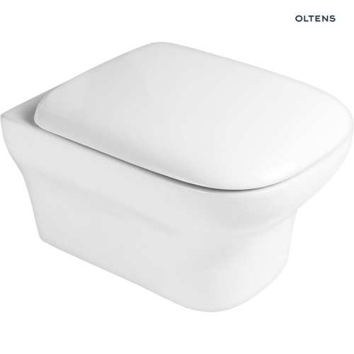 Oltens GULFOSS miska WC wisząca PureRim z deską wolnoopadającą 42008000