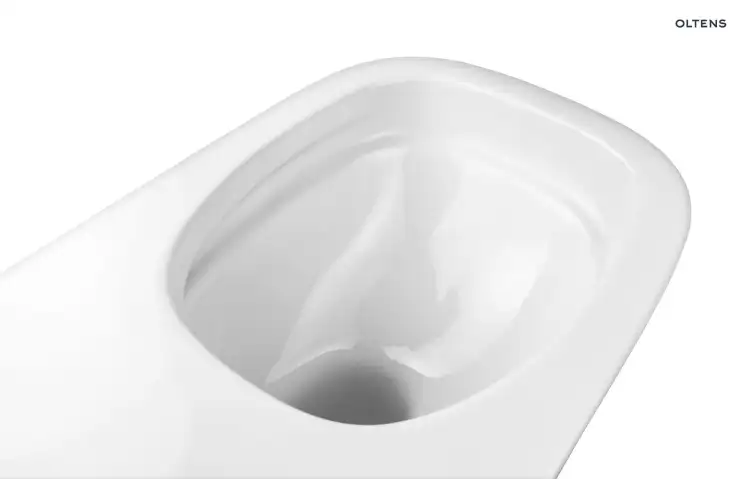 Oltens GULFOSS miska WC wisząca PureRim z deską wolnoopadającą 42008000
