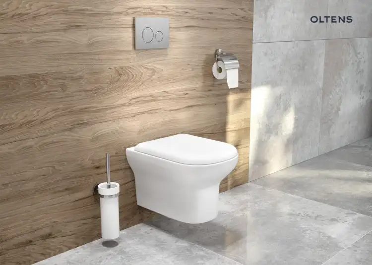 Oltens GULFOSS miska WC wisząca PureRim z deską wolnoopadającą 42008000