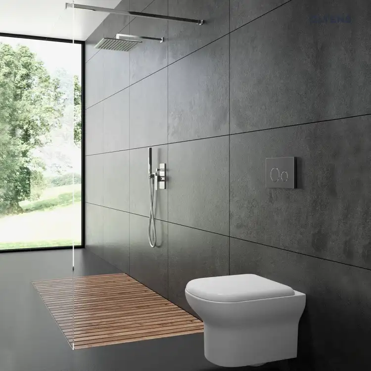 Oltens GULFOSS miska WC wisząca PureRim z deską wolnoopadającą 42008000