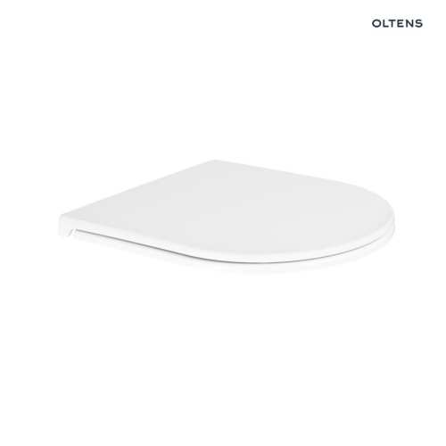 Oltens HAMNES Kort miska WC wisząca PureRim z deską wolnoopadającą biały 42020000