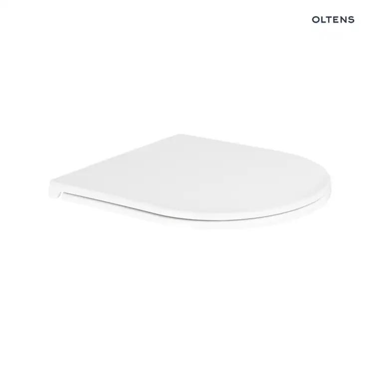 Oltens HAMNES Kort miska WC wisząca PureRim z deską wolnoopadającą biały 42020000