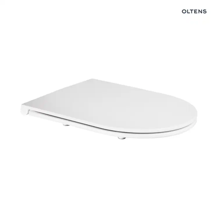 Oltens HOLSTED miska WC wisząca PureRim z deską wolnoopadająca biały 42017000