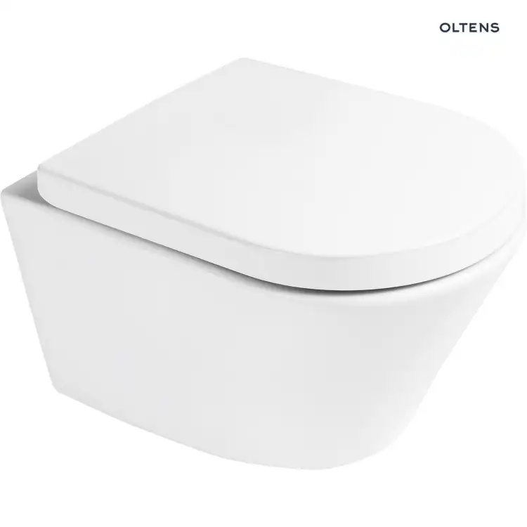 Oltens JOG miska WC wisząca PureRim z deską wolnoopadającą 42004000