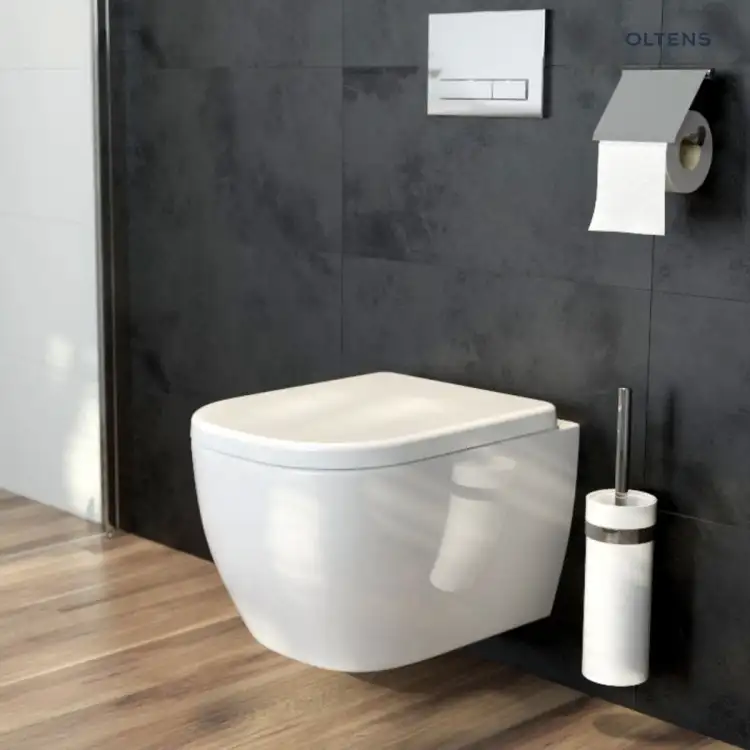 Oltens VERNAL miska WC wisząca PureRim z deską wolnoopadającą 42006000