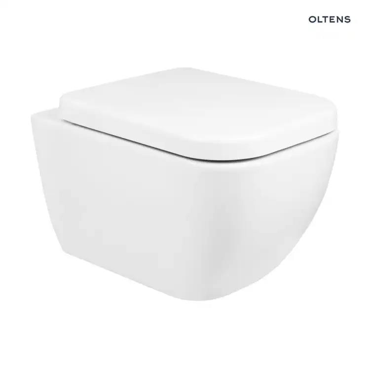 Oltens VERNAL miska WC wisząca PureRim z deską wolnoopadającą 42006000