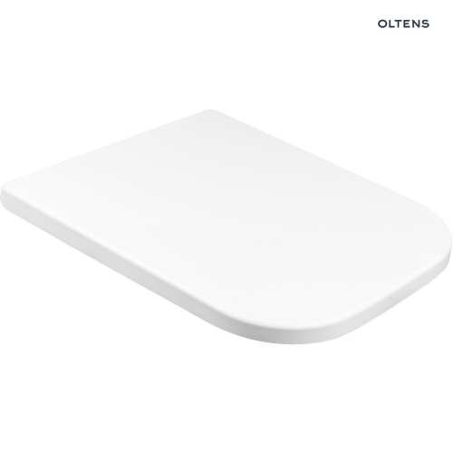 Oltens VERNAL miska WC wisząca PureRim z powłoką SmartClean z deską wolnoopadającą Slim 42507000