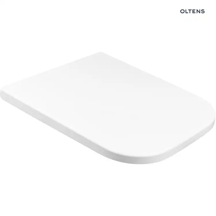 Oltens VERNAL miska WC wisząca PureRim z powłoką SmartClean z deską wolnoopadającą Slim 42507000