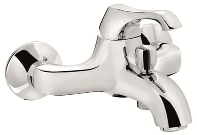Emmevi ARES bateria wannowa ścienna chrom 76001