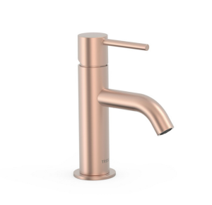 Tres STUDY bateria umywalkowa złoto różowe mat 26290301OPM