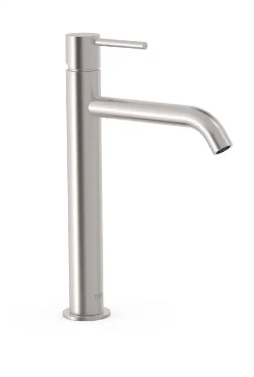 Tres STUDY bateria umywalkowa średnia stal 26230701AC