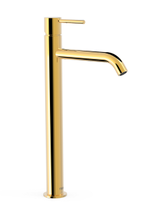 Tres STUDY bateria umywalkowa XL złoty połysk  26230801OR