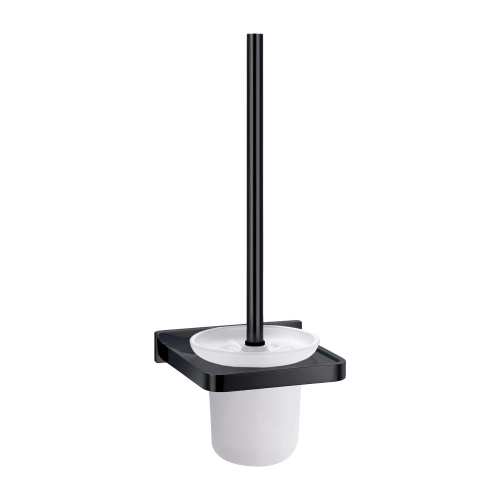 Omnires DARLING szczotka toaletowa wisząca czarna DA70620BL