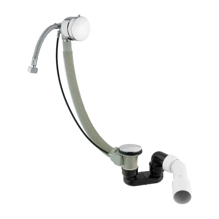 Omnires CGS syfon wannowy przelewowo-odpływowo-napełniający TK122-PLUS-3.01+64-SCR
