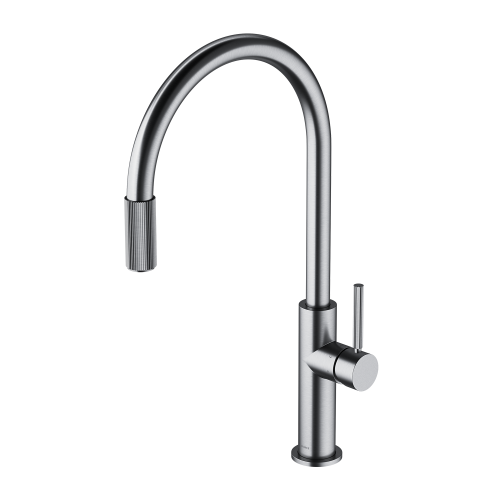 Omnires SWITCH bateria kuchenna z zestawem filtrującym nikiel SW9057-FD1NI