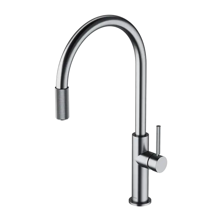 Omnires SWITCH bateria kuchenna z zestawem filtrującym nikiel SW9057-FD1NI