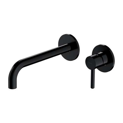 Omnires Y bateria umywalkowa podtynkowa 200 mm czarna Y1215HLBL