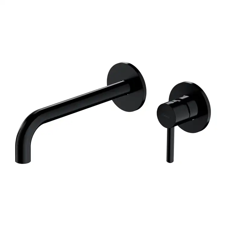 Omnires Y bateria umywalkowa podtynkowa 200 mm czarna Y1215HLBL