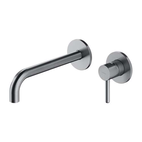 Omnires Y bateria umywalkowa podtynkowa wylewka 200 mm nikiel Y1215HLNI