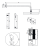 Omnires Y komplet natryskowy termostat nikiel SYSYT05NI