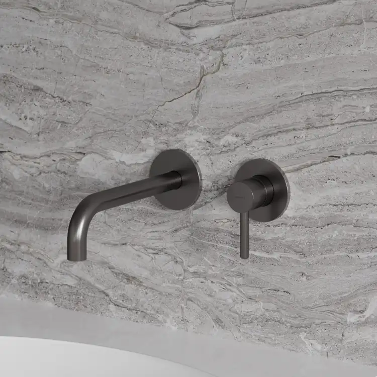Omnires Y bateria umywalkowa podtynkowa 200 mm grafit Y1215HLGR