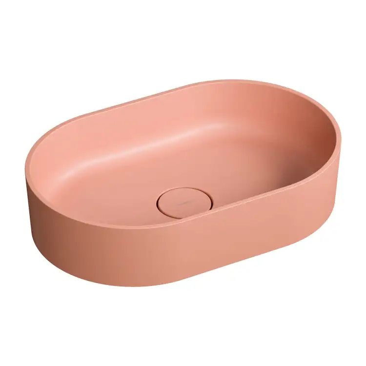 Omnires OVO M+ umywalka nablatowa 55x36 coral OVOUNCO